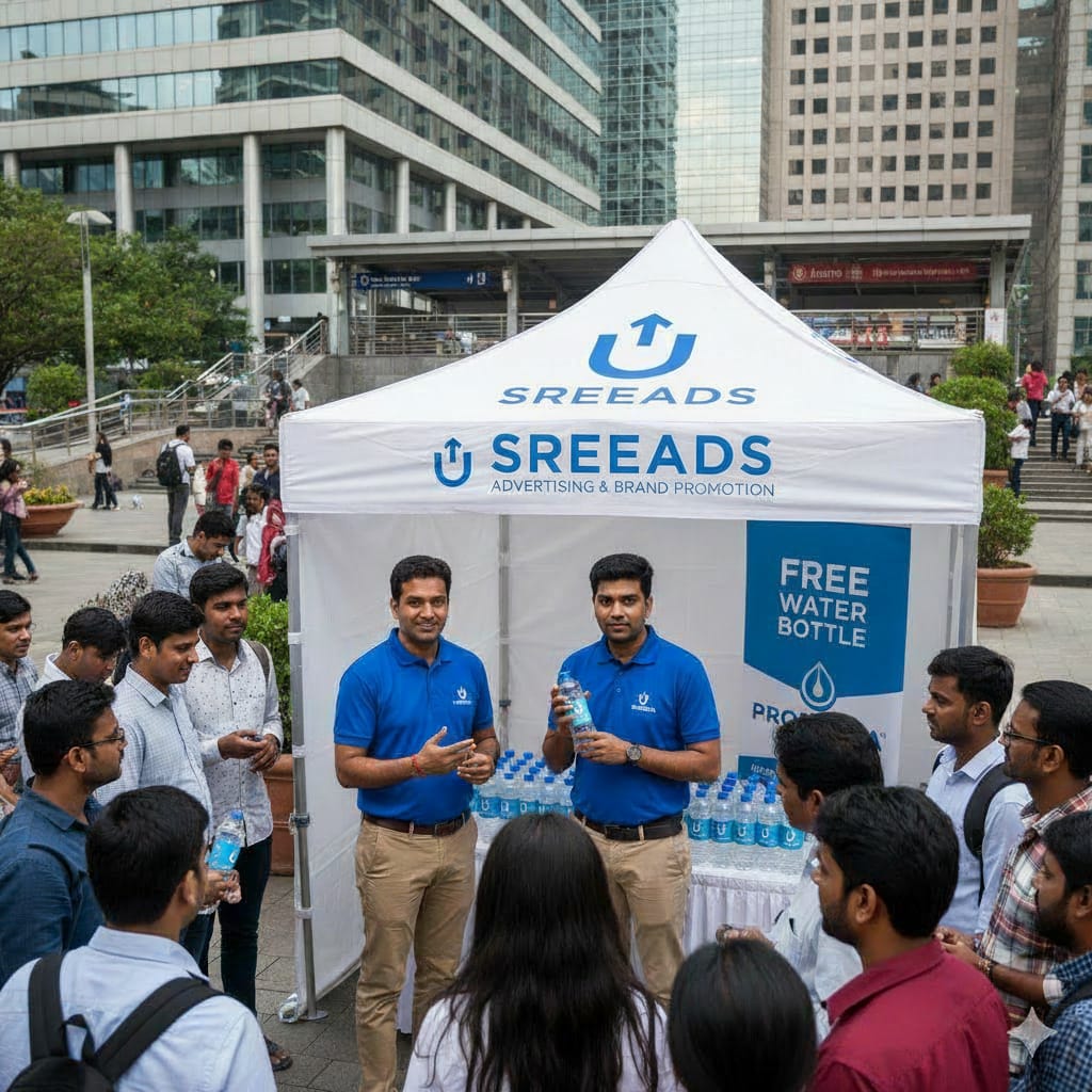 Free Water Bottle Distribution